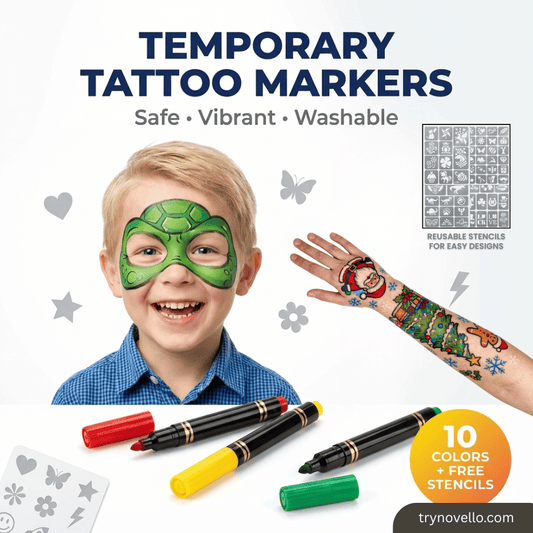 Safe Temporary Tattoo Pens