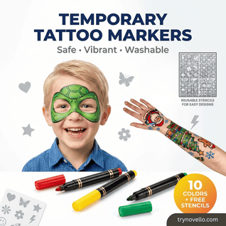 Safe Temporary Tattoo Pens