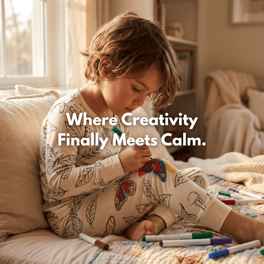 Christmas Coloring Pajamas