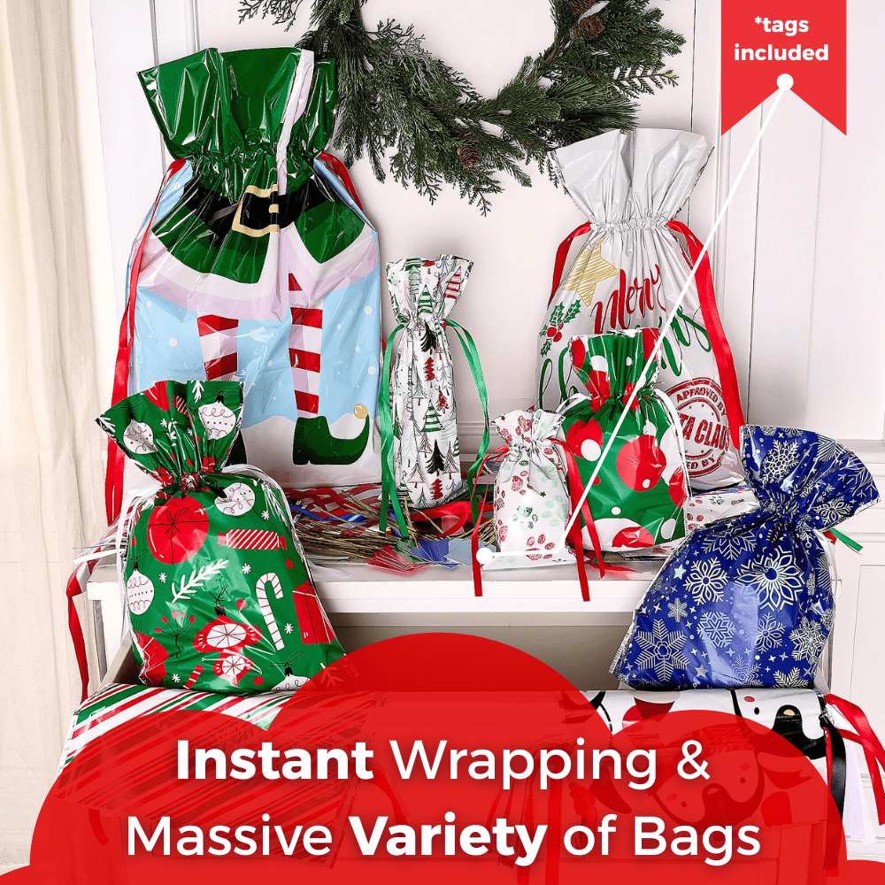 Christmas Gift Bag Set