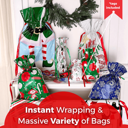 Christmas Gift Bag Set