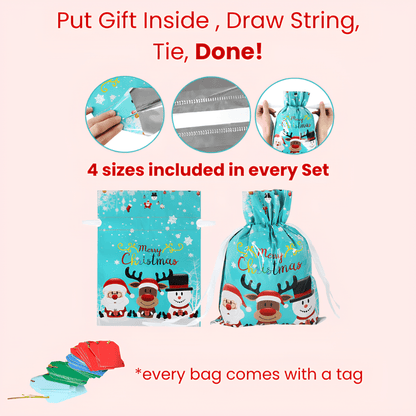 Christmas Gift Bag Set