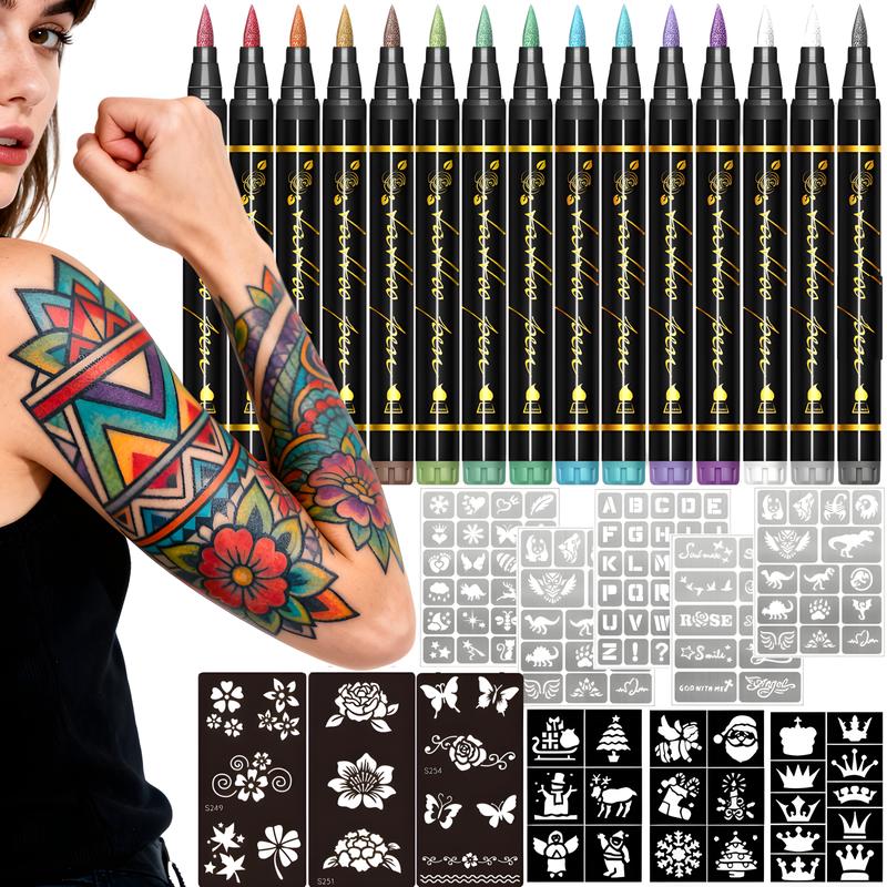 Safe Temporary Tattoo Pens