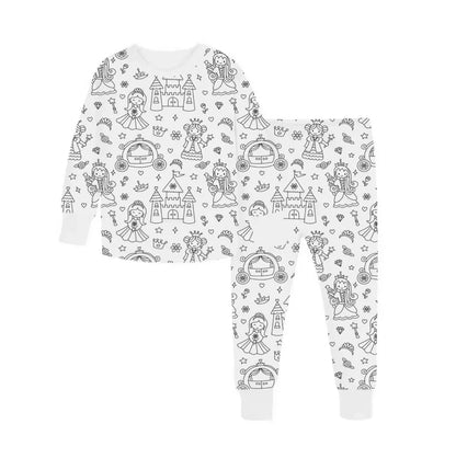 Christmas Coloring Pajamas